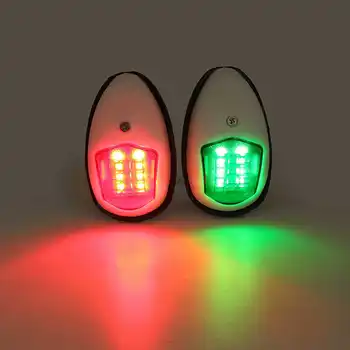 2 ks Univerzálne LED, Bočné Svetlo signalizačná kontrolka Bočné Obrysové Svetlo Smerové Svietidlo Pre Námorné Lode, Jachty Nákladných Prívesov Van