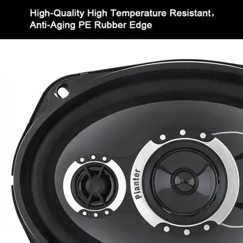 2 ks Univerzálny 6x9 Palcov 1000W 3 Way Auto Koaxiálny Reproduktor Auto Hifi Audio Hudbu Stereo Plný Rozsah Frekvencie Auto Reproduktor