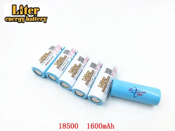 2 ks/veľa 18500 Batérie 18490 Reálne 1600mAh Li-ion Lithium 3,7 V Nabíjateľná Baterka Pochodeň Batérie Banka LED Energie