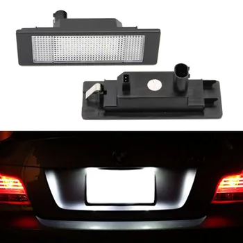 2 ks/veľa Auto LED Licenčné Číslo Doska Svetlo Žiadna Chyba 24 Led batožinového priestoru Lampa pre BMW E81 E87 E63 E64 E89 Z4 F20 F21 Auto Zdroj Svetla