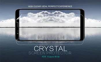 2 ks/veľa pre xiao mi6x NILLKIN Crystal Super clear ochranný film ALEBO Anti-Glare Matný screen protector film pre Mi A2 MiA2