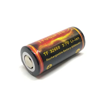 2 KS/VEĽA TrustFire 32650 Nabíjateľná Batéria Veľkú Kapacitu 6000mAh 3,7 V Lítiové Batérie s PCB Chránené Rada