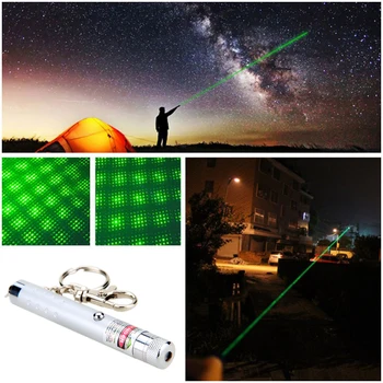 2 v 1 Bodka alebo Star Zelený Laser Focus Ukazovateľ Silný Viditeľný Lúč Svetla Lasera Na Astronómie Astrophile Puntero Lúč vyučovania