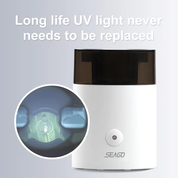 2 v 1 UV Elektrická zubná Kefka Sanitizer Sterilizátor Zubná kefka Antibacteria Ultrafialové Držiteľ Box pre Pár Milenca