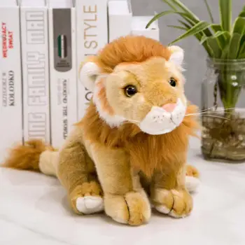 20 cm 30 cm 40 cm hračka lev realisticky voľne žijúcich zvierat muž lev plyšové hračky plyšové zvieratko lev mäkké bábiky deti hračky, deti darček k narodeninám