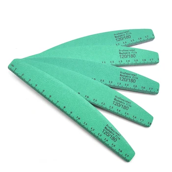 20 Ks Profesionálne Zelené pilníčkov na Nechty UV Gel Polish Brúsenie Buffer Súbory Umývateľný Odolné Umenie Súbor Vysoko Kvalitných Starostlivosť o Nechty Nástroje