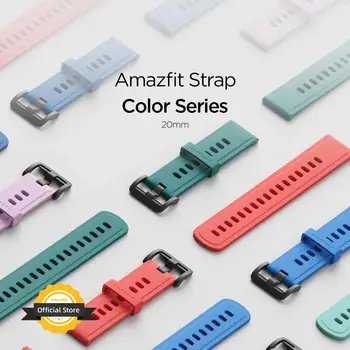 20 MM Amazfit Smart Hodinky Remienok pre Pôvodné Amazfit His Tempo Stratos GTR Sledovať Amazfit Smartwatch