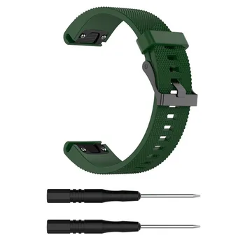 20 mm Watchband pre Garmin Fenix5s/5s plus/6S Sport Sledujte Rýchle Uvoľnenie Silikónové Jednoduché uchytenie potítka Popruh Nahradenie Náramok