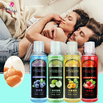 200 ML ovocnú Chuť na báze Vody, Ľahko Sa Čistí Sex Mazivo Pre Vaginálne Riti Mazanie Sexuálne Silk Touch Dospelých Produkty