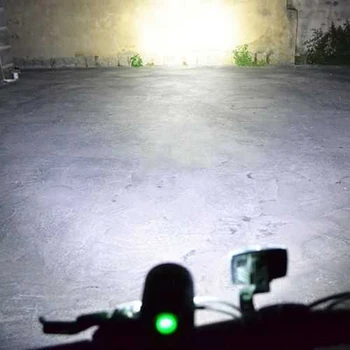 2000L farol Bicykli Svetlá XML-T6 LED MTB Cestných Bicyklov Svetla 18650 Batérie Cyklistické Svetlometov Predné Vedúci svetlo luz bicicleta