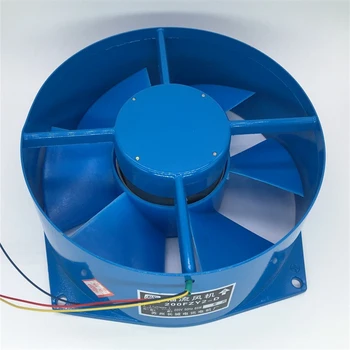 200FZY2-D Jeden Príruby AC220V 65W Ventilátor Axiálny Prietok Ventilátora Ventilátor Elektrický Box Chladiaci Ventilátor Smer Vetra Nastaviteľné