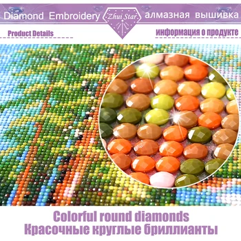 2016 nové umenie DIY 5D diamond výšivky cross stitch diamond maľovanie domov dekoračné darčeky módne kvet 4pcs vyšívanie