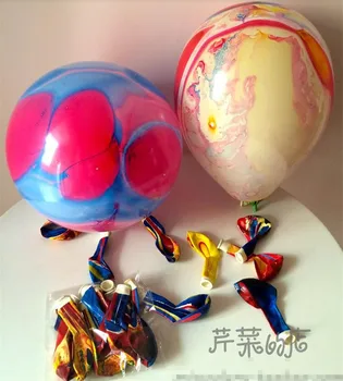 2017 Vysokej Kvality 12inch Doodle Latexové Balóny Pearl Bublina Mraky Balón Pre Kidsbirthday Svadobné Party Dekorácie 100ks/veľa
