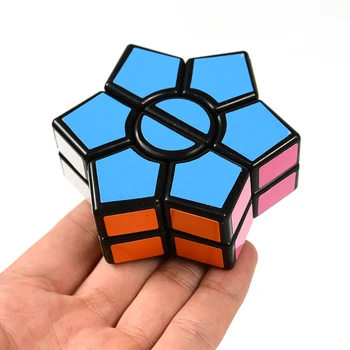2018 2-Vrstvy Šesťhranné Magic Cube Rýchlosť Cubo Proti Stresu Puzzle, Kocky, Hračky Vzdelávacie Hračka Pre Deti, Dospelých Mozgu Teaser Puzzle