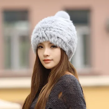 2018 kórejský populárne zimné žien kožušiny králik kožušiny klobúk Krásne ochranu sluchu udržať v teple v zime módny klobúk N624