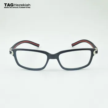 2018 okuliare rámy muži ženy ZNAČKY Značky okuliare, rám transparentné 7602 Retro móda a prírodné gumy oculos de grau počítača