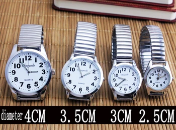 2018 starých mužov, ženy, páry hodinky pružný elastický pás módne jednoduché veľký digitálny nerezovej ocele elektronické náramkové hodinky