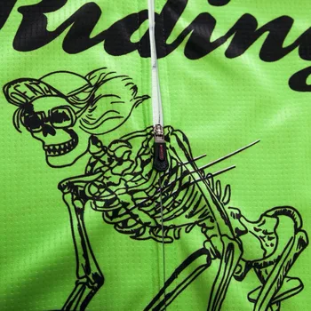 2019 cyklistika dres Mužov Horský Bicykel jersey Pro MTB Cyklistické Tričká Krátky rukáv Tím Cestnej Topy na Koni Športové Oblečenie Zelená