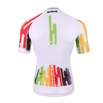 2019 Farebné Jedinečný Cyklistika Dres Stlačený Vonkajšie Unisex Požičovňa Cyklistiku V Pohode Priedušná Plný Zips Bicykli Uniformy