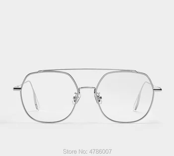 2019 Jemné boogie námestie dámy módne slnečné okuliare kovové predpis trend candy farby Optické okuliare Rám žaba zrkadlo
