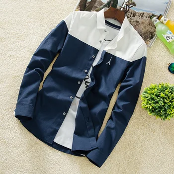 2019 lete novej pánskej Japonský poschodí šitie dlho puzdre tričko pekný wild pánske sako