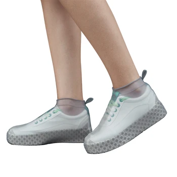 2019 new vysoká kvalita Dážď topánky nepremokavé deti PVC, gumové čižmy non-slip vody topánky kryt daždivý deň pre mužov a ženy
