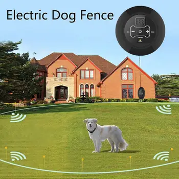 2019 Nové 500M Bezdrôtovej Elektronickej Plot Obojok Nepremokavé Pípnutie Šok Výcvik Psa Golier Pet Produktov Pre Psov Repeller