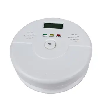 2019 Nové CO Oxid Uhoľnatý Detektor Požiaru Bezpečnostný Snímač Hlasové Upozornenie Hlasný Alarm Domov