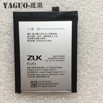 2019 Originálne Batérie 3100Mah BL263 Náhrada za spoločnosť Lenovo ZUK Z2 PRO Z2pro Chytrý Mobilný Telefón + Bezplatné Nástroje