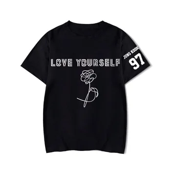 2019 Rap Monster JIN SUGA J-DÚFAM, že JIMIN V JUNG KOOK t-shirt MILOVAŤ SAMI seba Roztrhať na Výšku komické graffiti t-shirt kpop harajuku shi