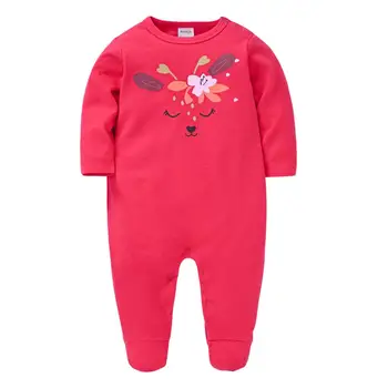 2020 0-12M Novorodenca Dievča Oblečenie Roztomilý Kreslený Jednorožec Dieťa Dieťa Remienky Jumpsuit Módy Nové Batole Detské Oblečenie, Oblečenie