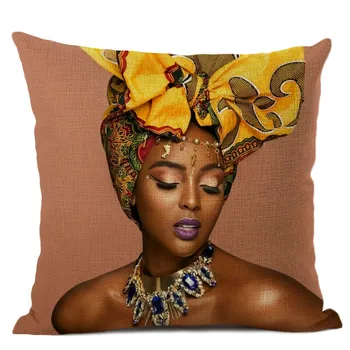 2020 Africkej ženy bielizeň obliečka na vankúš obliečka na vankúš obliečka na vankúš sofa domov auto dekoratívne salon 45x45cm dropshipping