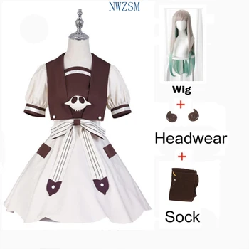 2020 Anime Hanako-kun Cosplay Kostýmy Jednotné Šaty Wc-Viazané Jibaku Shounen Yashiro Nene Parochňu Hanako Kun Uniforme Oblek