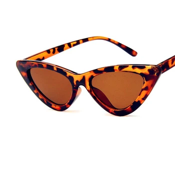 2020 Cat Eye slnečné Okuliare Ženy Vintage Sunglases UV400 Čierne Odtiene Retro Cateye lunette de soleil femme oculos MN5040
