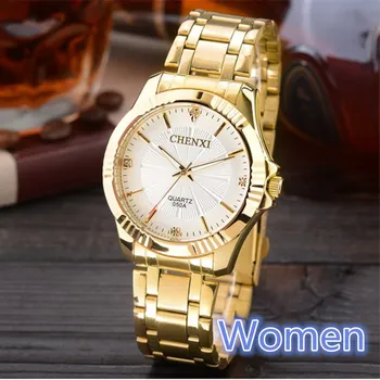 2020 Chenxi Ženy Hodinky Luxusné Zlaté Hodinky Ženy z Nerezovej Ocele, Quartz Hodinky Dámske Hodinky reloj hombre relogio masculino