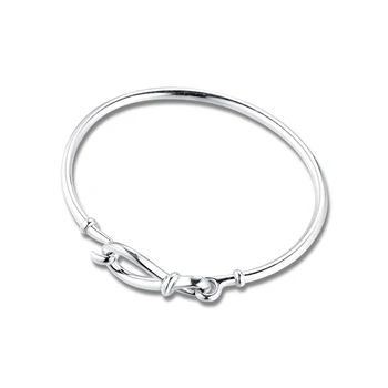 2020 Deň matiek Infinity Uzol Náramok 925 Sterling Silver Šperky pre Ženy, Svadobné Šperky, Náramky Pre Výrobu