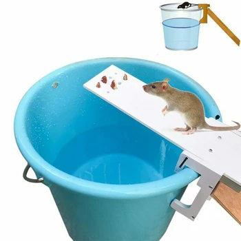 2020 DIY Domáce Záhradného Škodcu Radič Rat Trap Rýchle Zabiť Hojdačka Myši Catcher Návnadu Domov Potkan Pasce na Myši Pešti Pasce na Myši