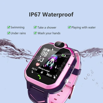 2020 E18 Nepremokavé Deti Smart Hodinky SOS Antil-stratil Smartwatch Dieťa 2G SIM Karty Hodiny Hovoru Miesto Tracker Smartwatch