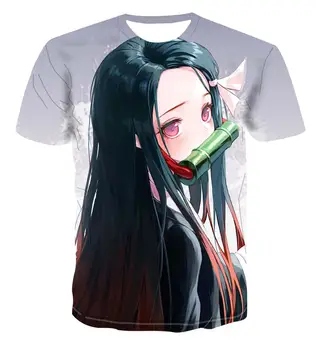 2020 Hot Predávať 3D chlapec T Shirt dievča Démon Vrah vtipné tričko Anime Harajuku Ghost Čepeľ chlapci oblečenie Darček pre dieťa Streetwear