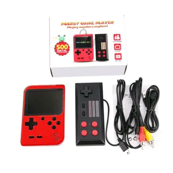 2020 HOTSALE 500 v 1 Retro handheld video game console prenosný vreckový hra herné konzoly Mini vreckový prehrávač pre deti darček