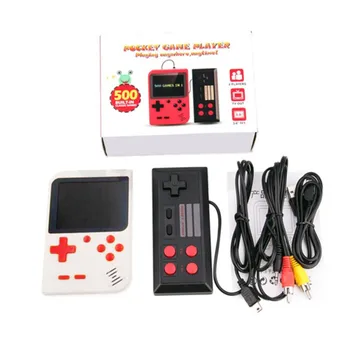 2020 HOTSALE 500 v 1 Retro handheld video game console prenosný vreckový hra herné konzoly Mini vreckový prehrávač pre deti darček