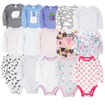 2020 Jar Nové Baby Kombinézu s Dlhým Rukávom Bavlna Dieťa Batoľa Oblečenie Jumpsuit Dieťa Pyžamá Dieťa Telo Ropa bebe