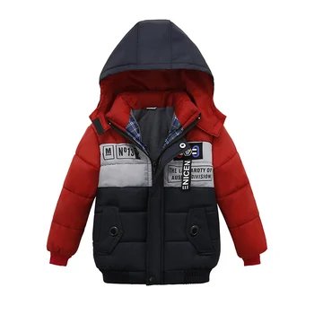 2020 Jeseň Zima Baby Chlapci Bunda Pre Chlapcov Zimný Kabát Dieťa Deti Teplá Kapucňou Vrchné Oblečenie Kabát Pre Dievčatá Bundy Deti Oblečenie