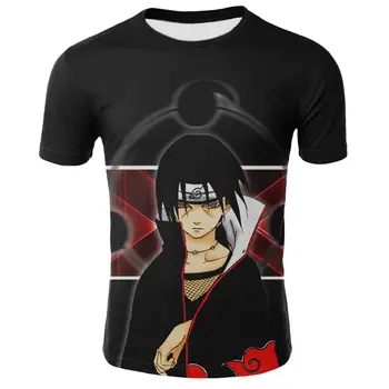 2020 Lete 3D Tlač Anime Naruto Tlač Krátky Rukáv Fashion Hot Predaj pánske T-Shirt Bežné Priedušná T-Shirt