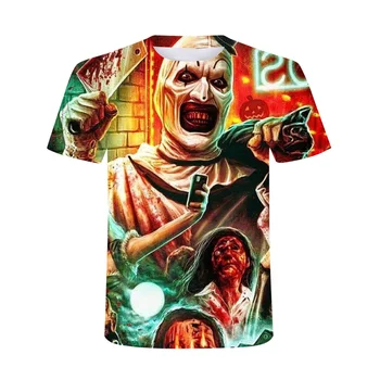 2020 Lete Klaun vzor tlače zábavné tričko T-shirt hip-hop oblečenie-krátke rukávy T-shirt street oblečenie 3d vytlačené T-shirt mi