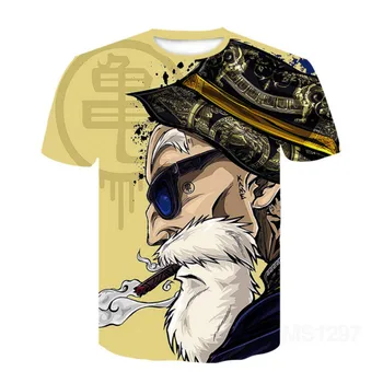 2020 LETE NOVÉ 3D T Shirt Mužov Krátky Rukáv T-shirt Zábavné Anime, Japonskej Punk Gotický 3d T Shirt Mužov Zábavné Topy