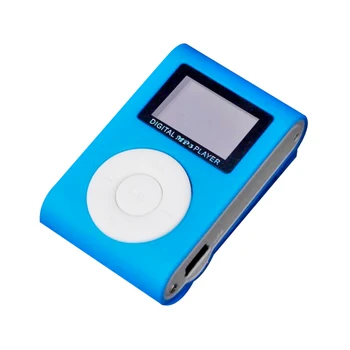 2020 MP3 Prehrávač Mini Hudby Multimediálny Klip Prehrávač Prenosný LCD Displej Podpora USB Micro SD TF Karty Walkman Čitateľa