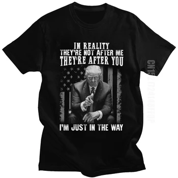2020 Mužov Donald Trump T Super Vtipné Tričko Bavlnené Tričko Sú Po Vás, ja som Len V Ceste pracovných Miest Prezident Meme Topy Tees