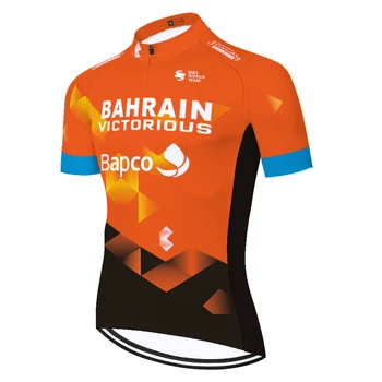 2020 mužov TÍM bahrajn cyklistika dres krátky rukáv roupa de ciclismo jersey mujer mens rýchle suché camisa ciclismo mužov 2019
