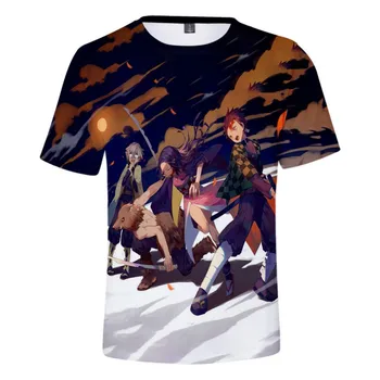 2020 najnovšie populárnej anime Démon Vrah je Čepeľ pre digitálnu tlač 3D trend bežné krátke rukávy T-shirt